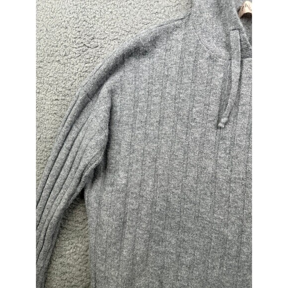 Philosophy by republic gray ribbed cropped Sweater size small - Picture 3 of 7